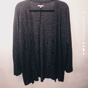 Heather Grey Cardigan